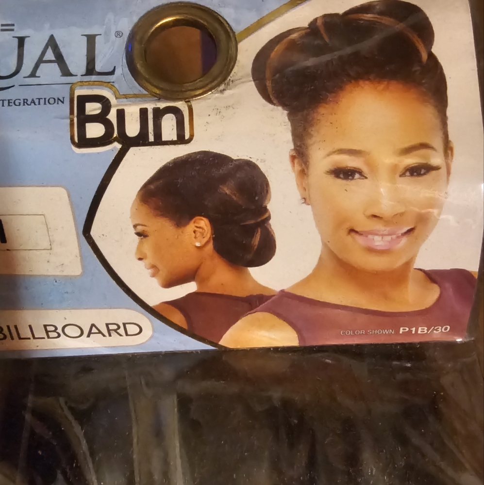 Synthetic Hair Bun Color #1